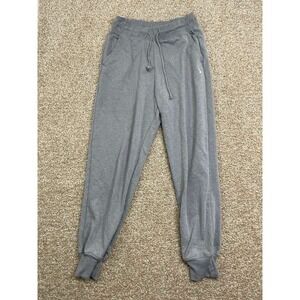Nike Yoga Dri-FIT Waffle Knit Jogger Pants Women's Small Gray
